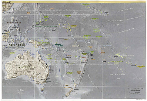 map of papua new guinea and australia. Papua New Guinea and the