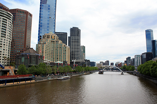 Southbank and Yarra River photo