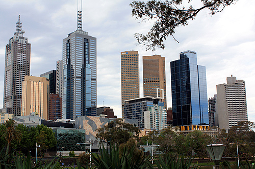 Eastern Skyline of Melbourne photo