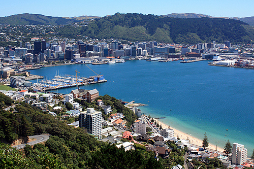Wellington City & Harbour photo