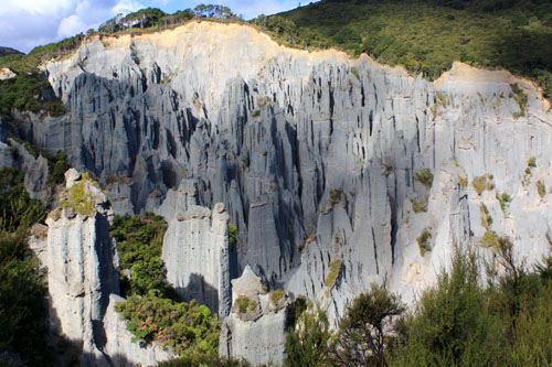 View of Putangirua Pinnacles photo