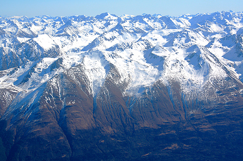 Jagged Peaks Southern Alps photo