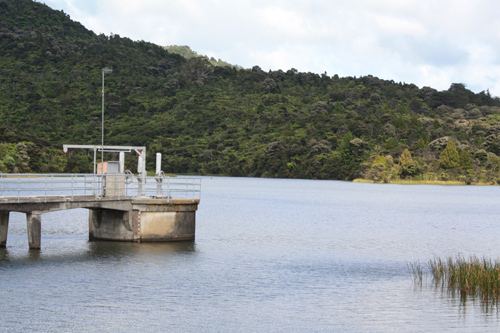 Lower Nihotupu Dam Waitakeres photo