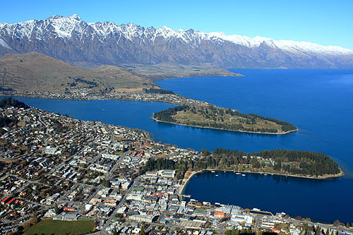 Queenstown from Bob's Peak photo