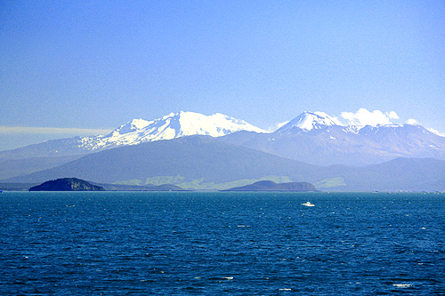 Tongariro View from Taupo photo