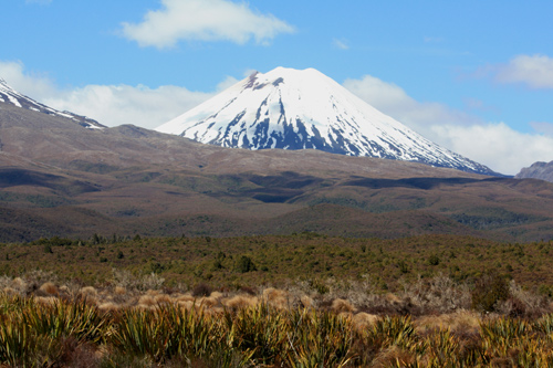 Mt Ngauruhoe & Mt Tongariro photo