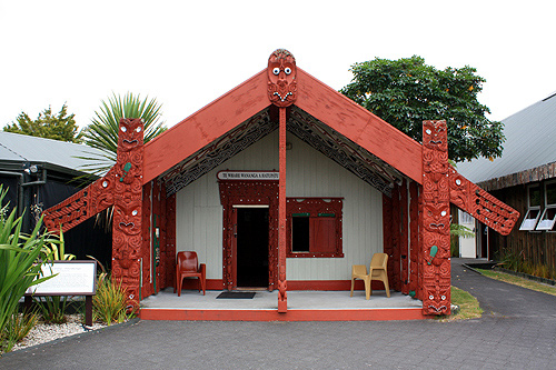 Rotowhio Marae Rotorua photo