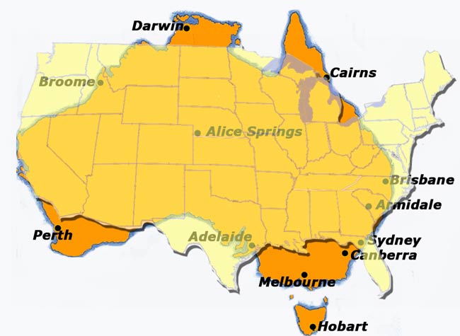 How big is Australia?