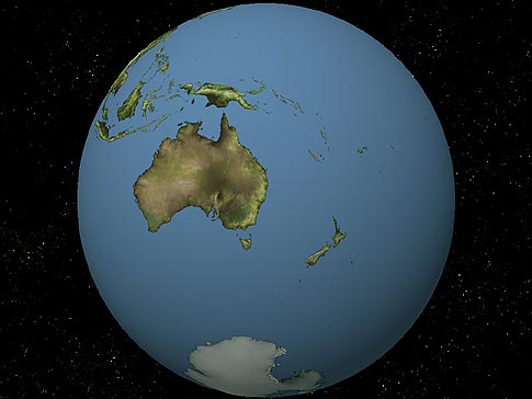 Location of Australia