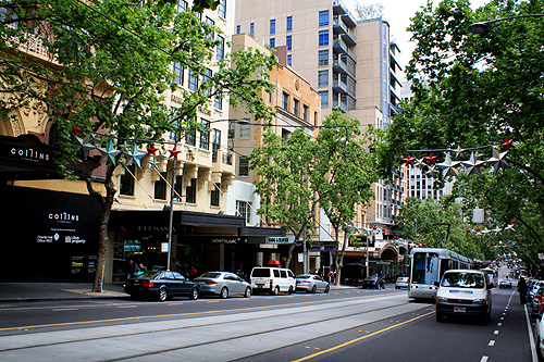 Collins Street Melbourne photo