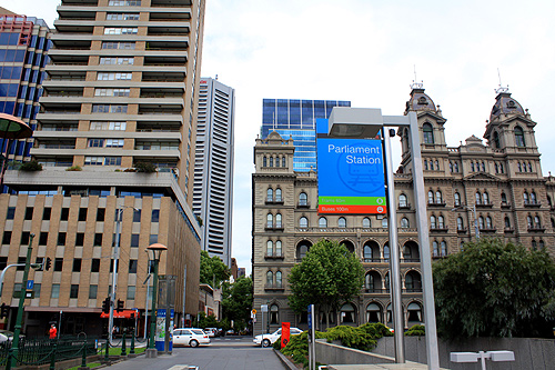 Parliament Station Melbourne photo