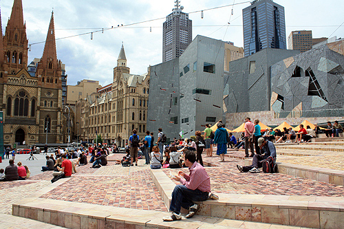 Main Square & Flinders St photo