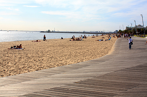 St Kilda Beach and Walkway photo