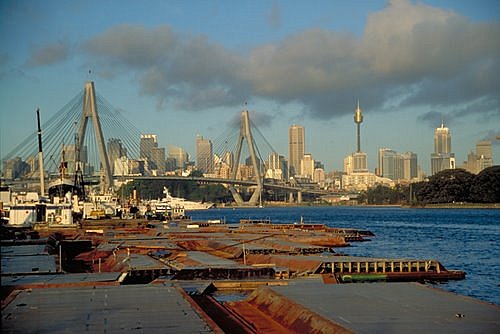 ANZAC Bridge Sydney photo