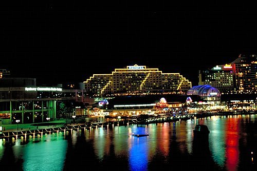 Darling Harbour at Night photo
