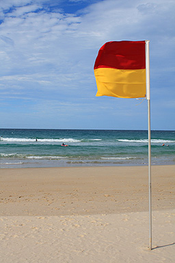 Beach Flag photo