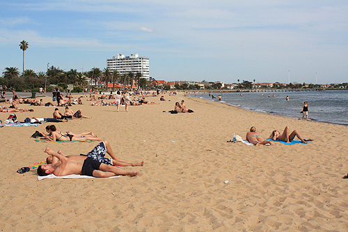 St Kilda Beach South View photo