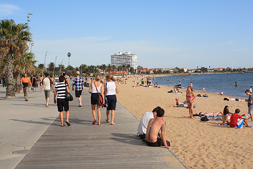 St Kilda Beach Walkway photo