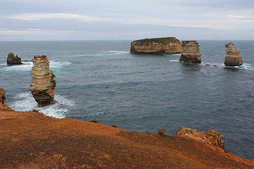 Limestone Rock Stacks photo