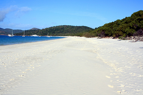 White Sand at Whitehaven Beach photo