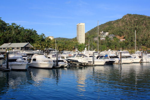 View of Hamilton Island Marina photo