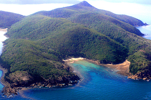 Aerial View of Hamilton Island photo