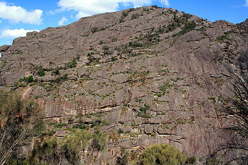 Rock Face - Serra Range - Grampians photo