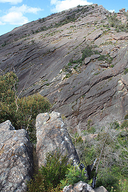 Rock Face Serra Range Grampians photo