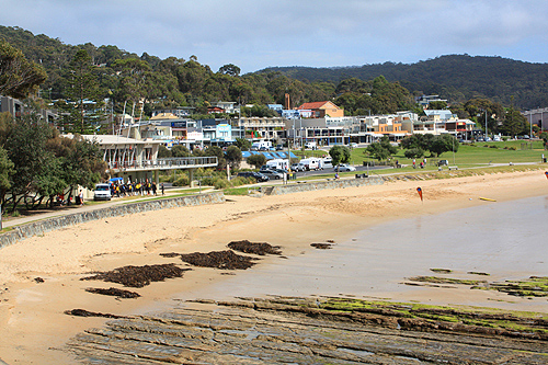 View of Lorne & beach photo