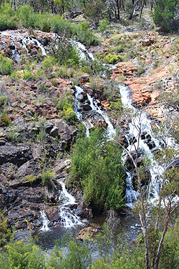 Broken Falls Portrait photo