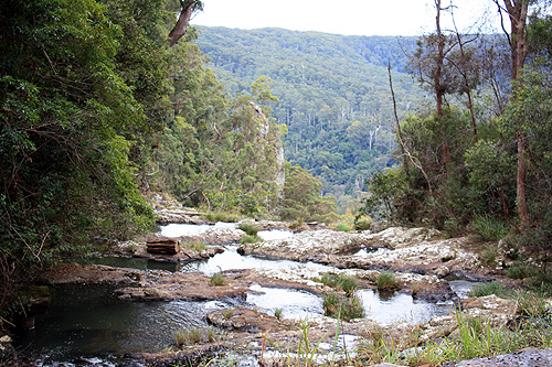 Top of Purling Brook Falls photo