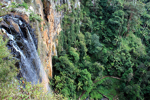 Top of Purling Brook Falls photo