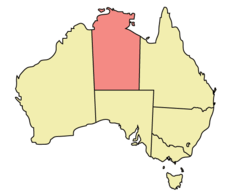 Northern Territory Map