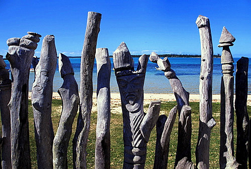 St Maurice Bay Carvings photo