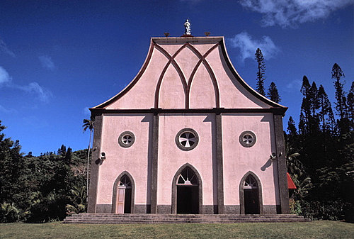 Vao - Mission church at Vao photo