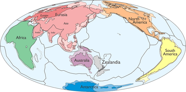 Zealandia map