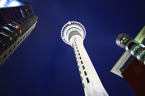 Auckland Skytower and Buildings photo