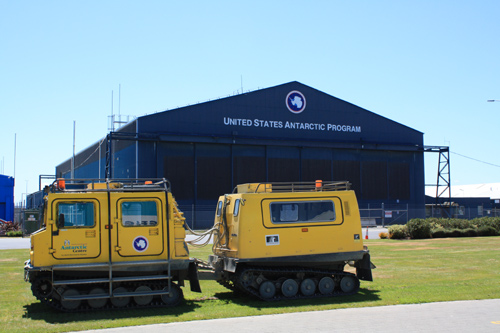 Hagglunds Tracked Vehicle & Hangar photo