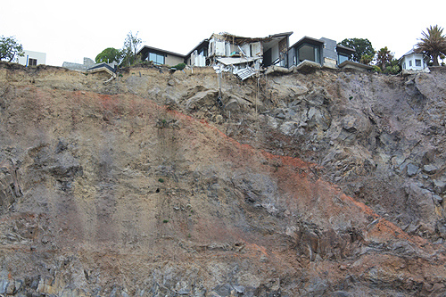 Damaged Houses Redcliffs photo