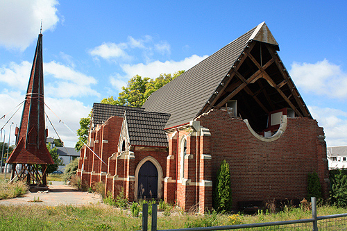 Damaged Merivale Church photo