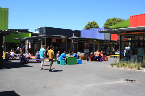 Colourful Shipping Containers photo