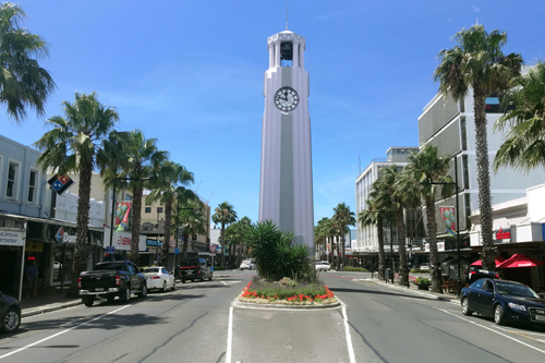 Gladstone Road & Clock Tower photo