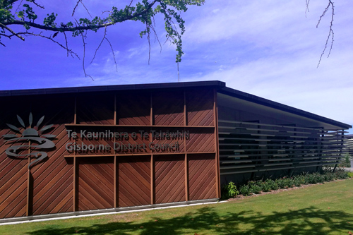 Main Council Building in Gisborne photo