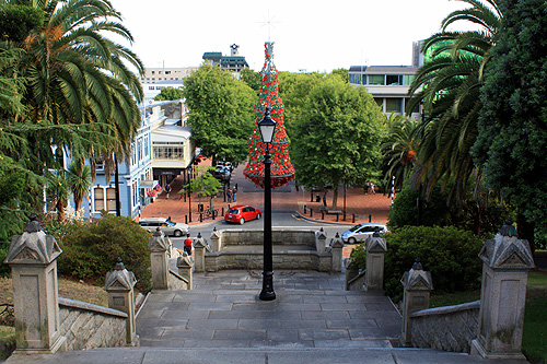 Trafalgar Steps in Nelson photo