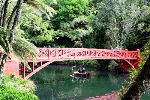 Poet's Bridge Pukekura Park photo