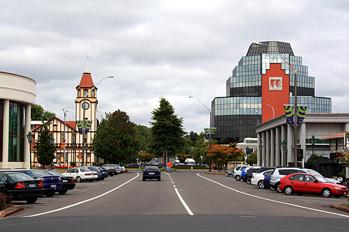 Arawa St & Fenton St in Rotorua photo