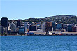 Wellington night skyline photo