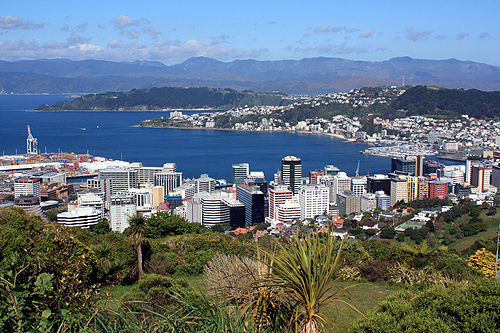 Wellington Centre and Harbour photo