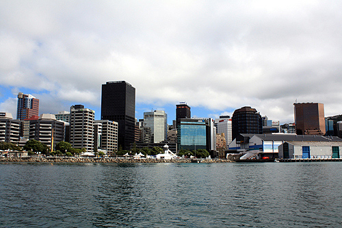 Wellington City Skyline photo