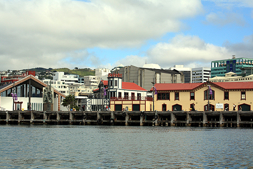 Taranki Street Wharf Wellington photo